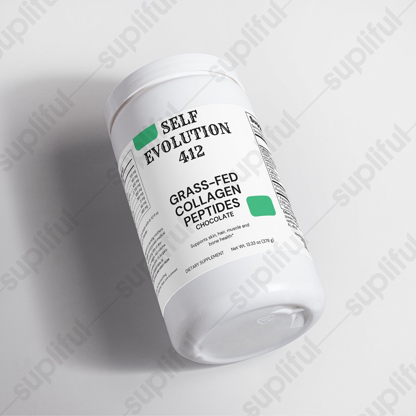 Grass-Fed Collagen Peptides Powder (Chocolate)