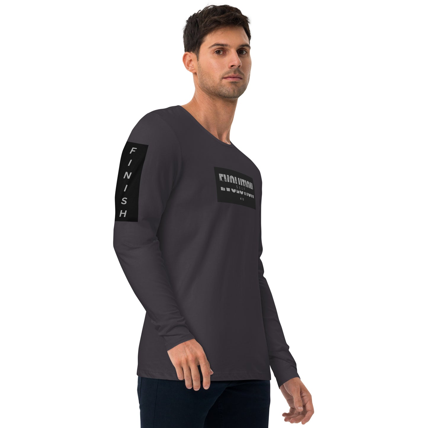 Long Sleeve Fitted Crew