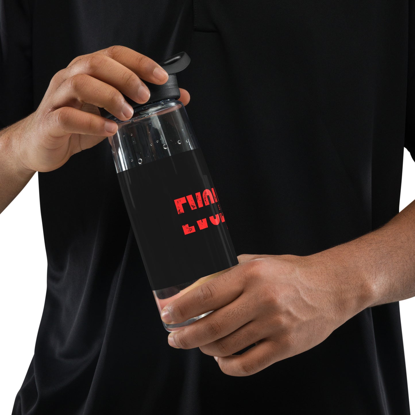 Sports water bottle