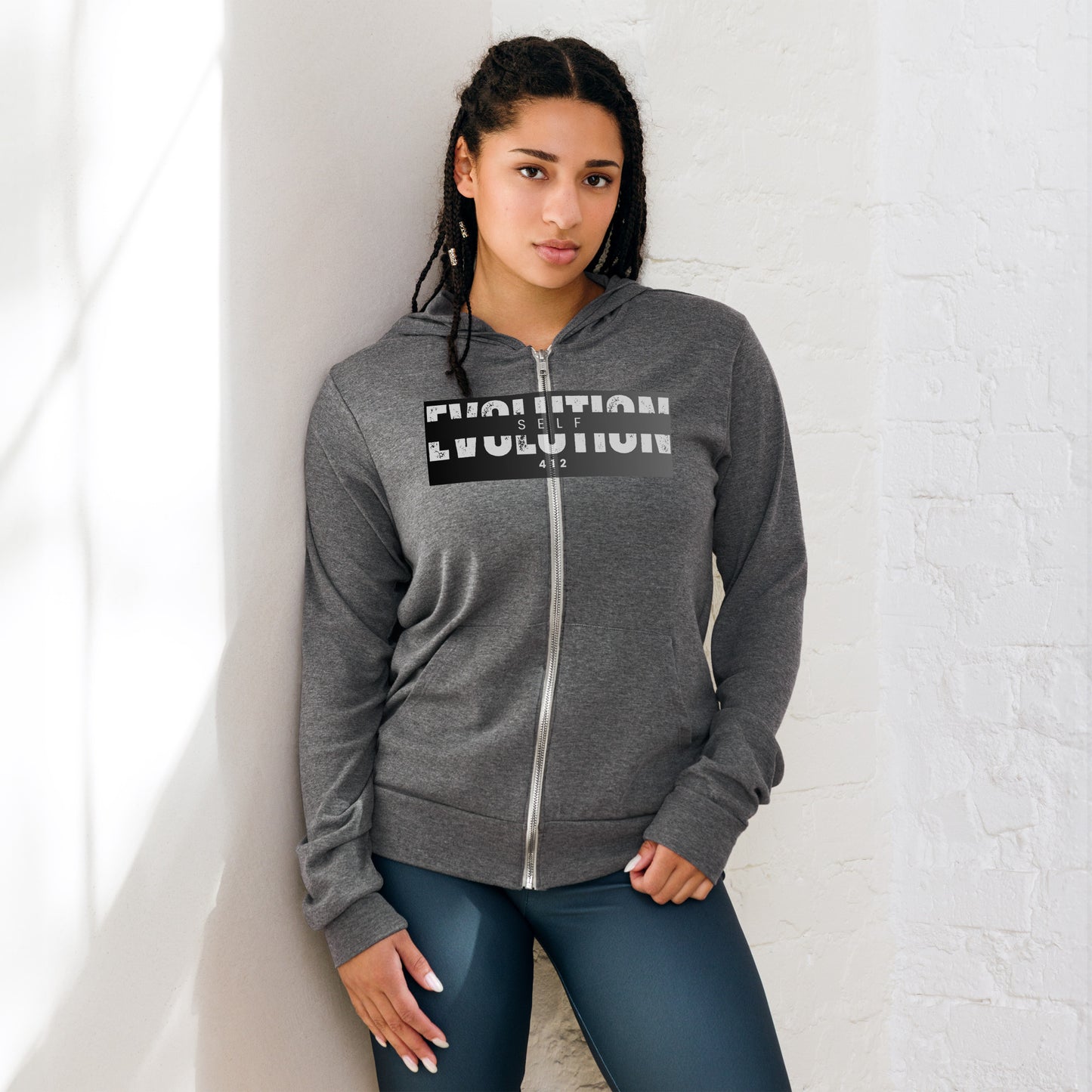 Unisex zip hoodie