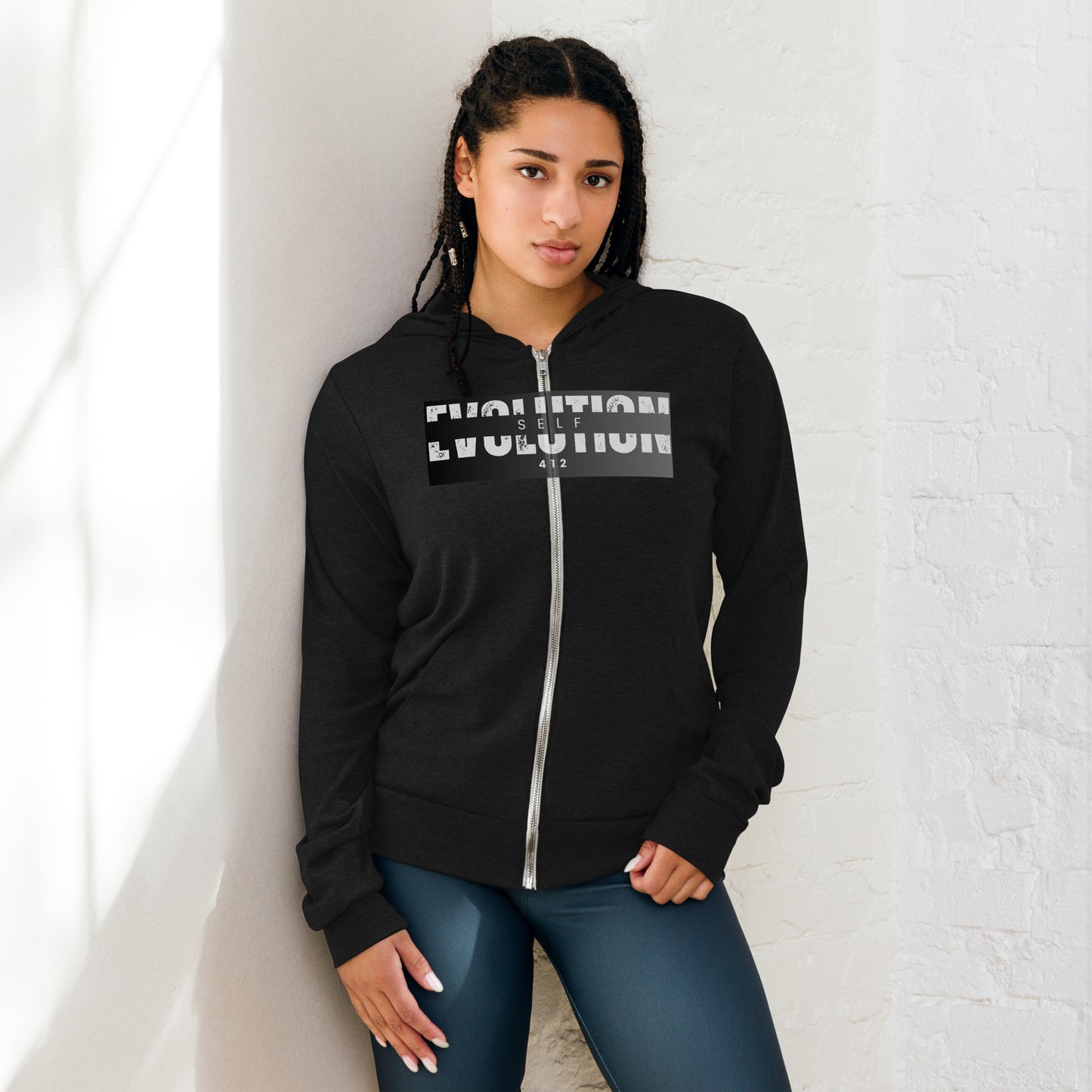 Unisex zip hoodie