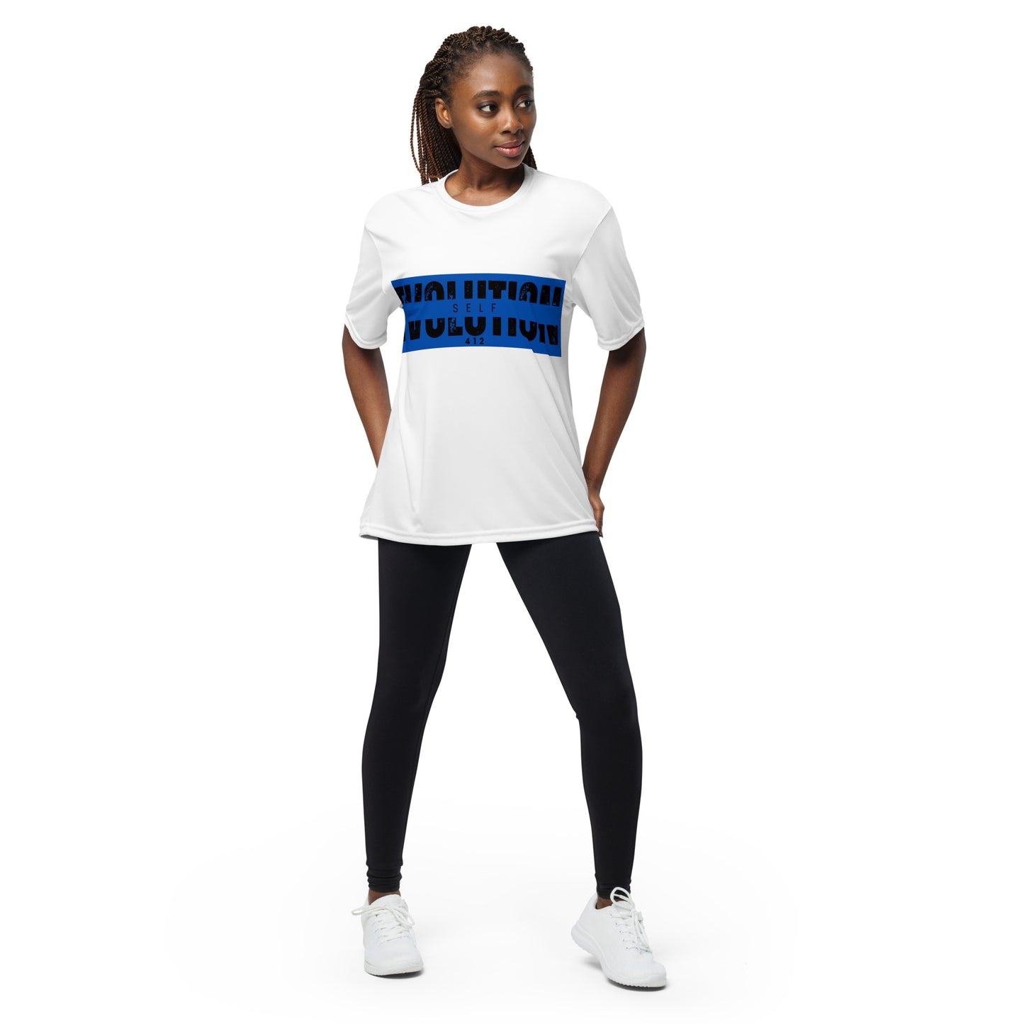 Unisex performance crew neck t-shirt