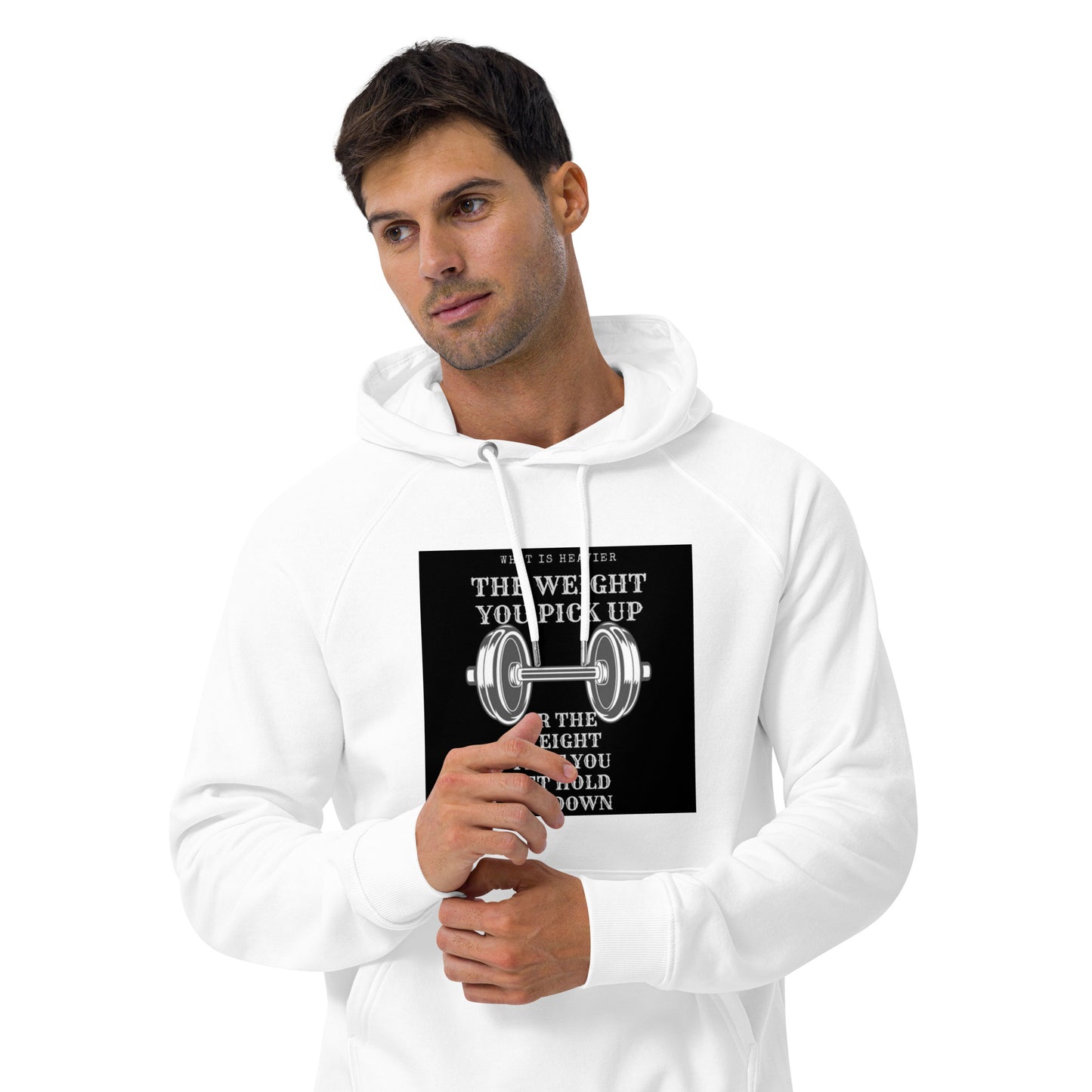 Unisex eco raglan hoodie