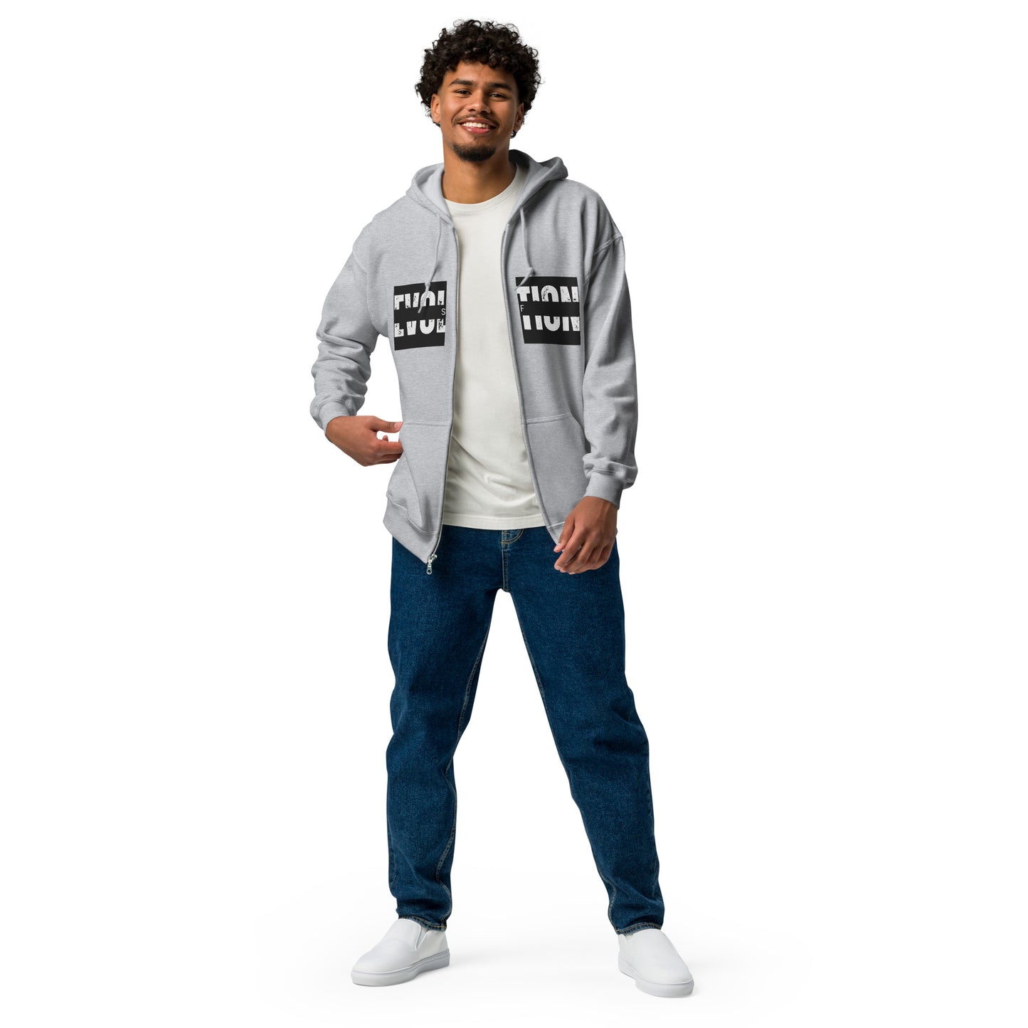 Unisex heavy blend zip hoodie
