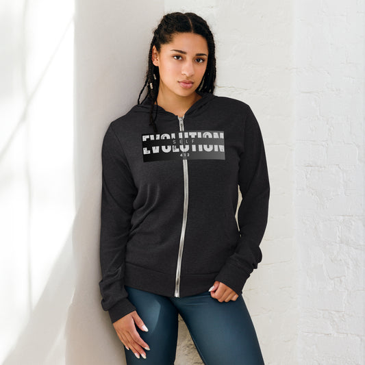 Unisex zip hoodie