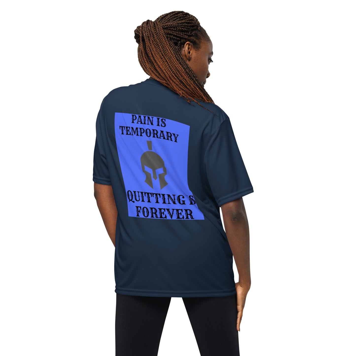 Unisex performance crew neck t-shirt
