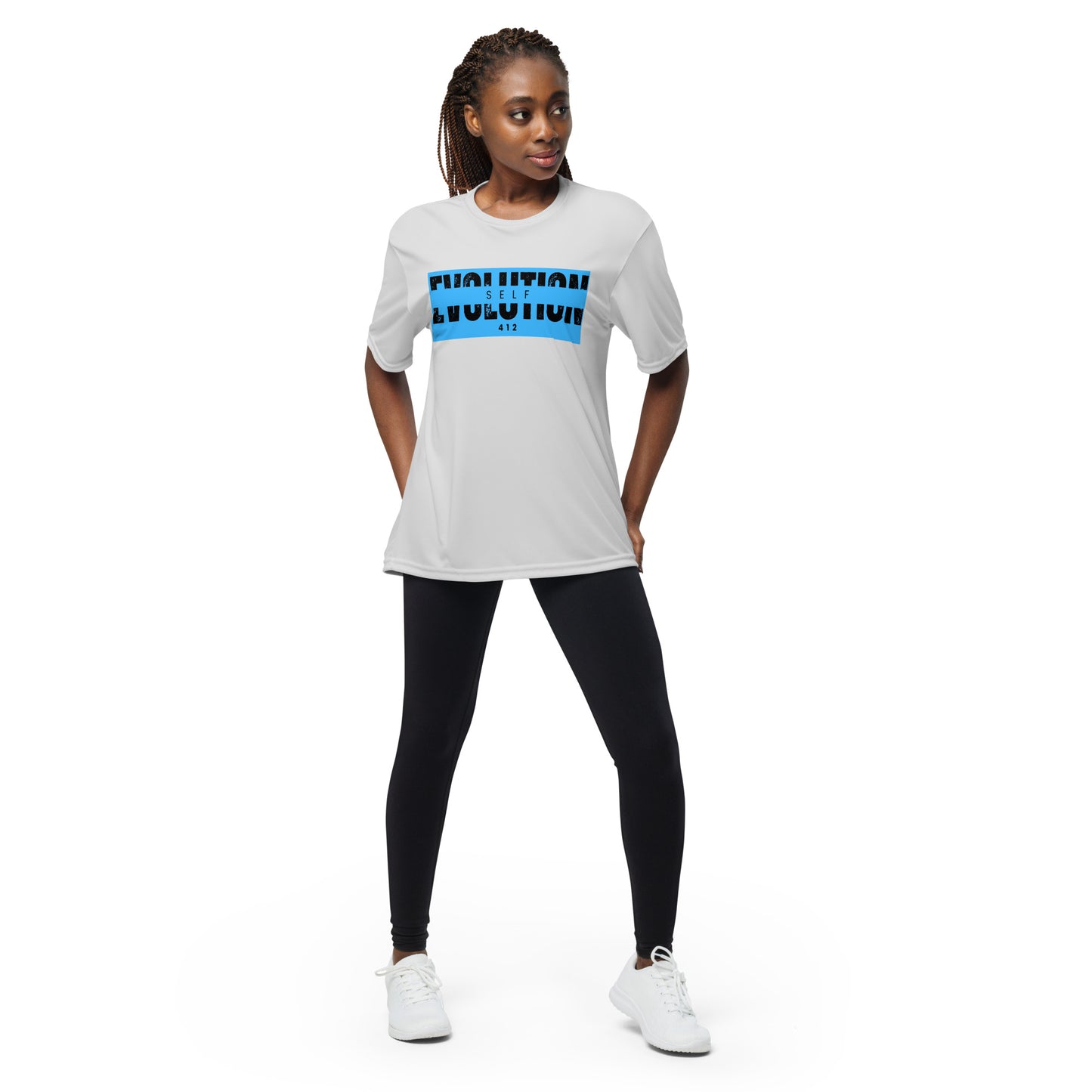 Unisex performance crew neck t-shirt