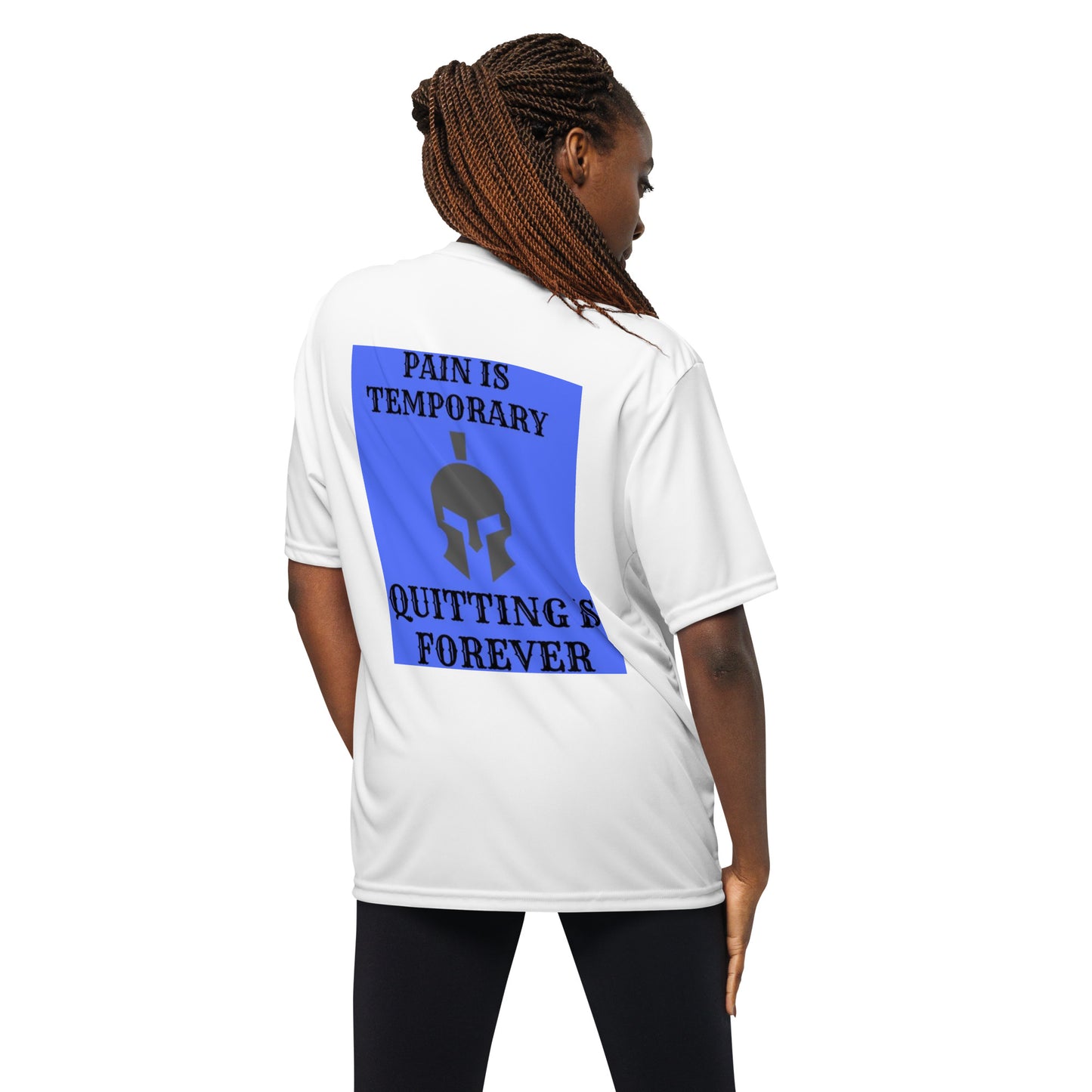 Unisex performance crew neck t-shirt