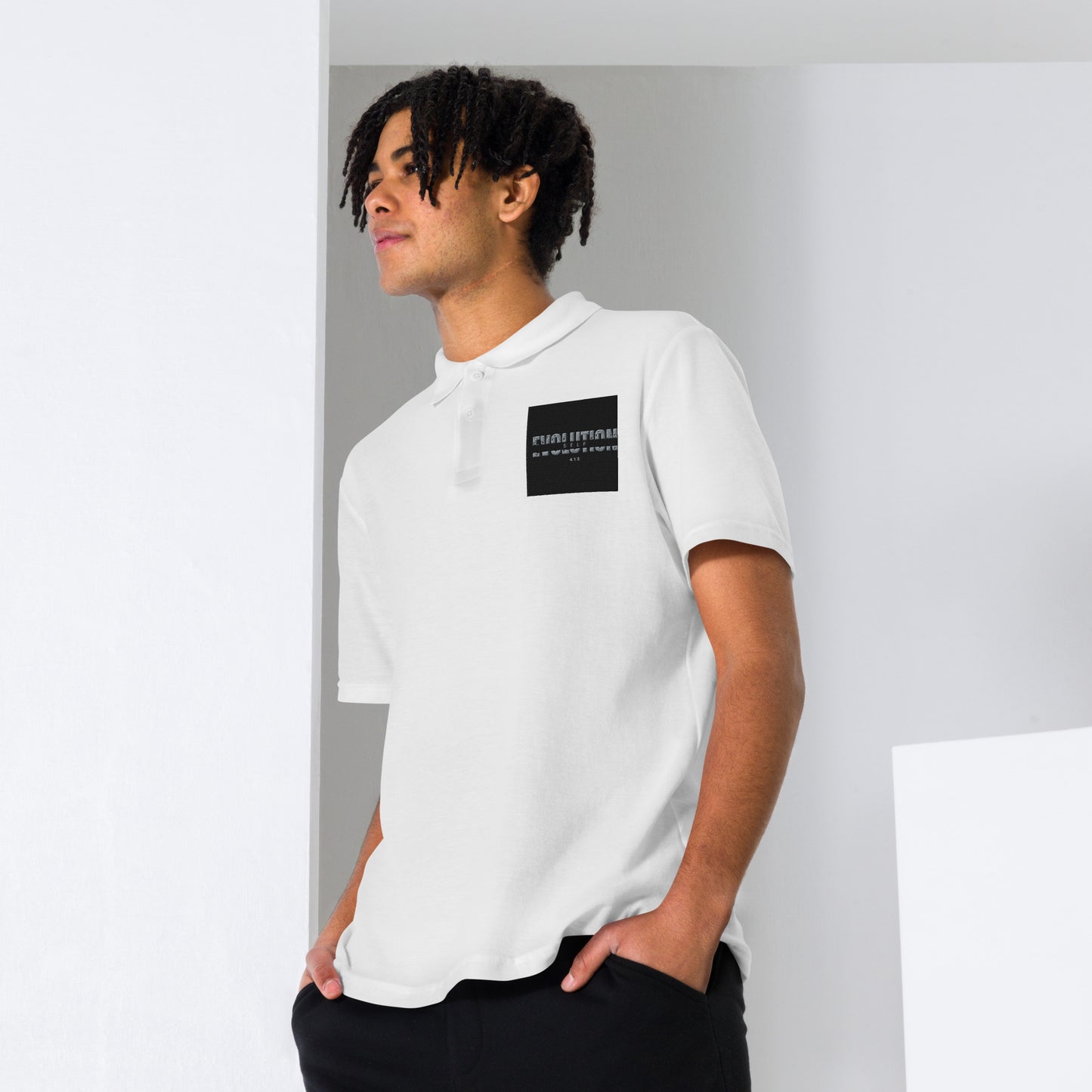 Unisex pique polo shirt