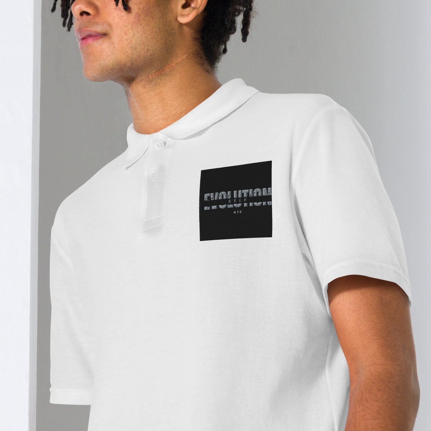 Unisex pique polo shirt